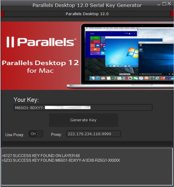Serial Key For Parallels Desktop 12